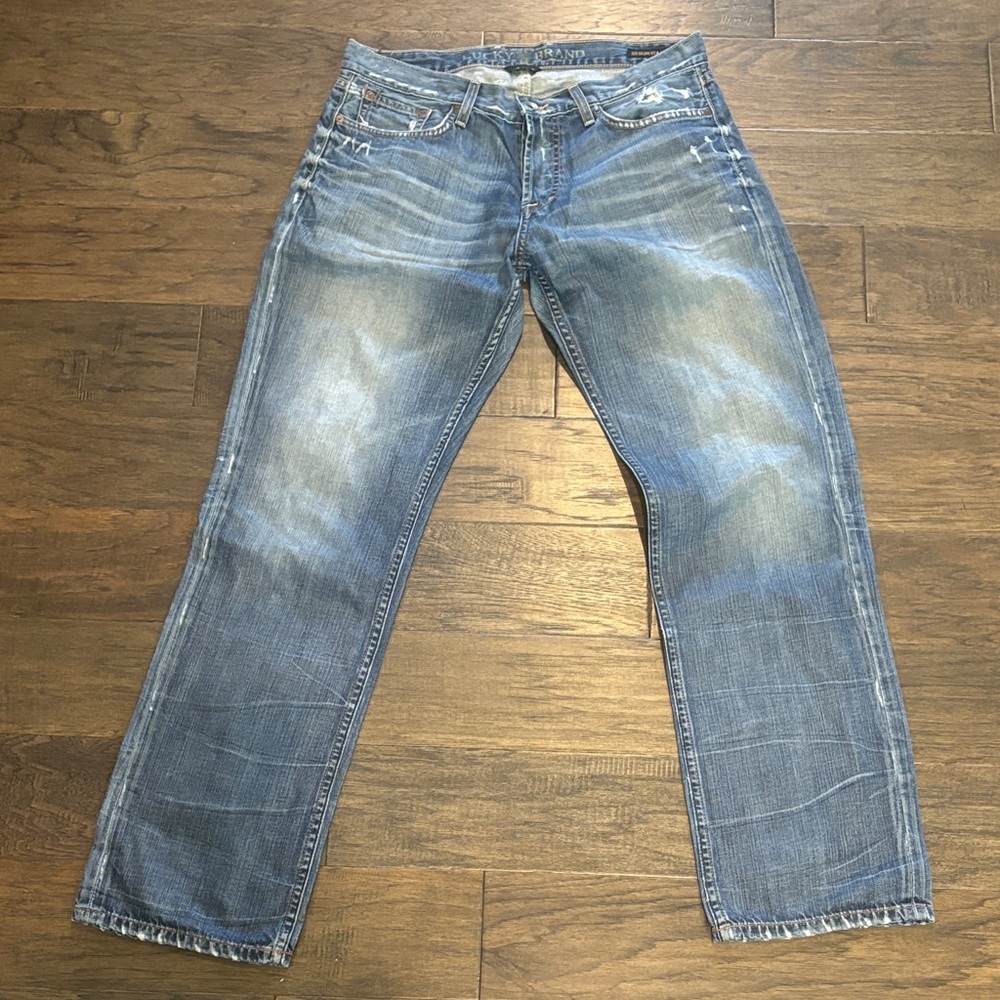Lucky Brand Men's Blue 221 Slim Straight Jeans
